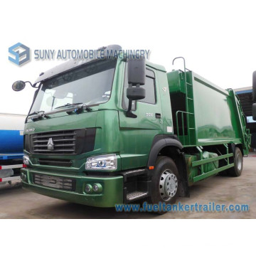 HOWO 4X2 5000L Compactor Garbage Truck